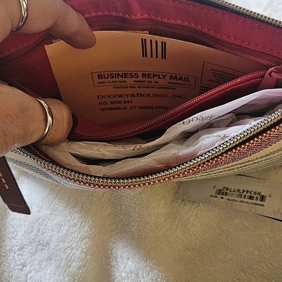 Brand New W Tags Dooney & Bourke Westerly Tech Wristlet Clutch Wallet Purse - Picture 3 of 7